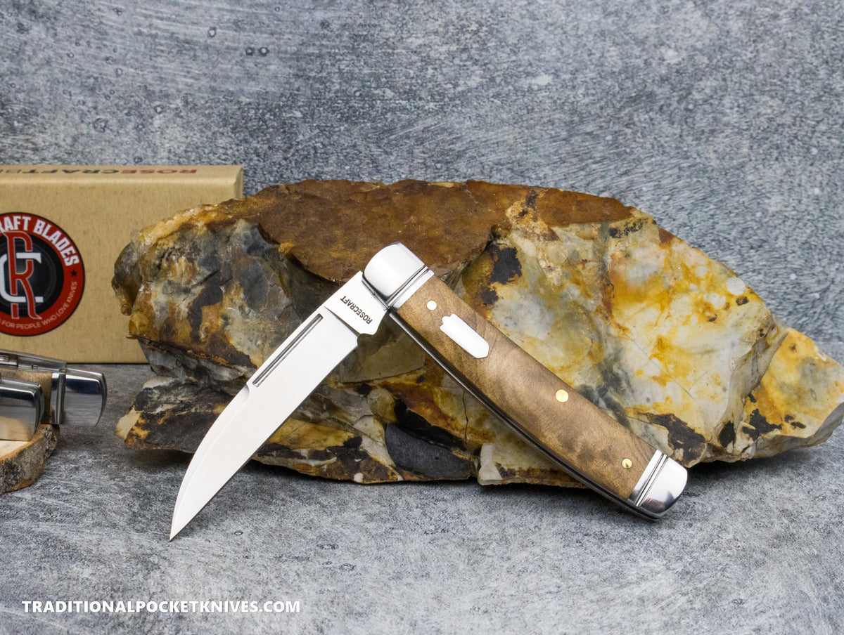 RoseCraft Blades Mud Creek Congress Burlwood (RCT028-BRL)