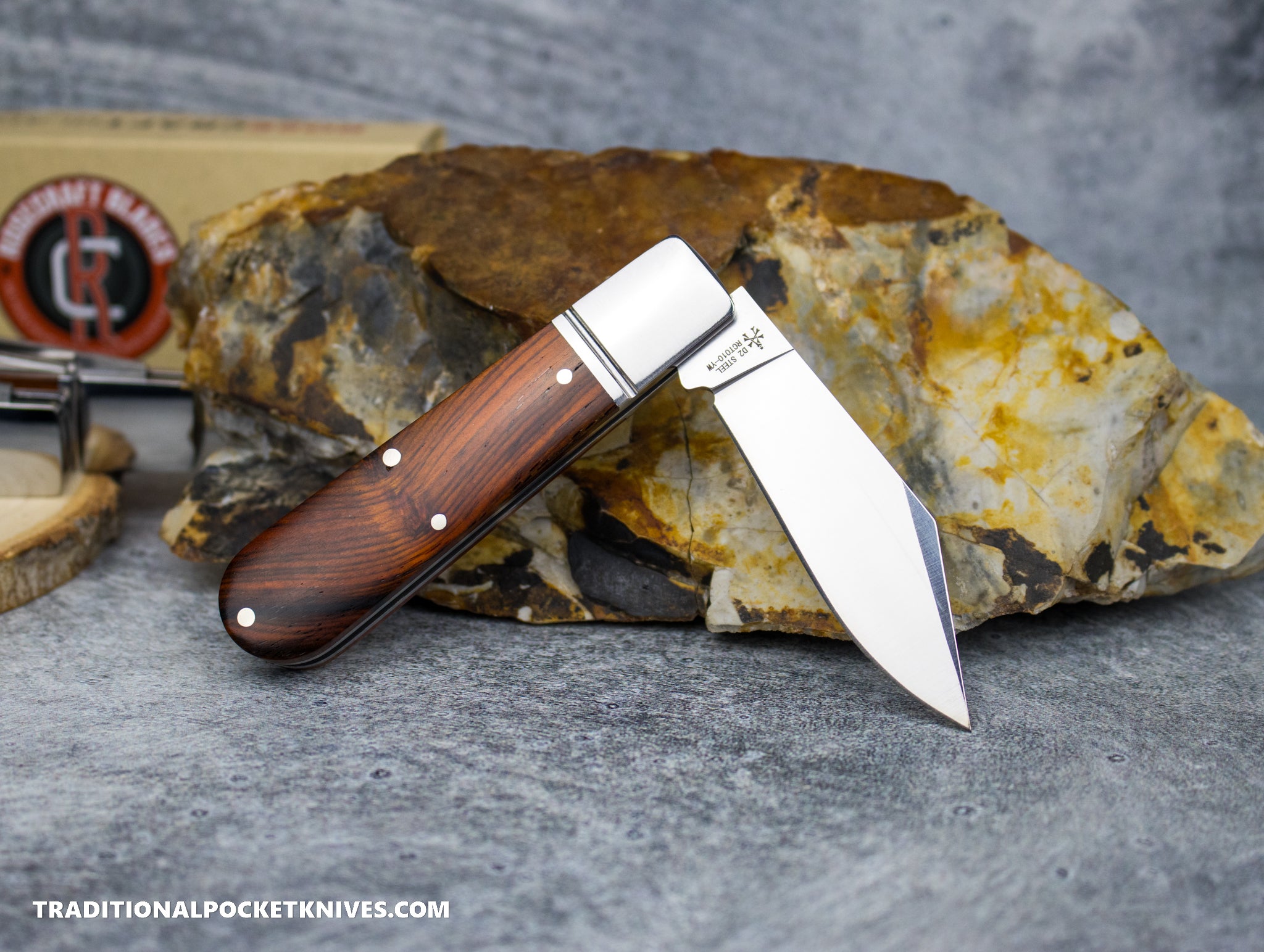 RoseCraft Blades Loosahatchie Jack Yellow Sandalwood (RCT010-YW