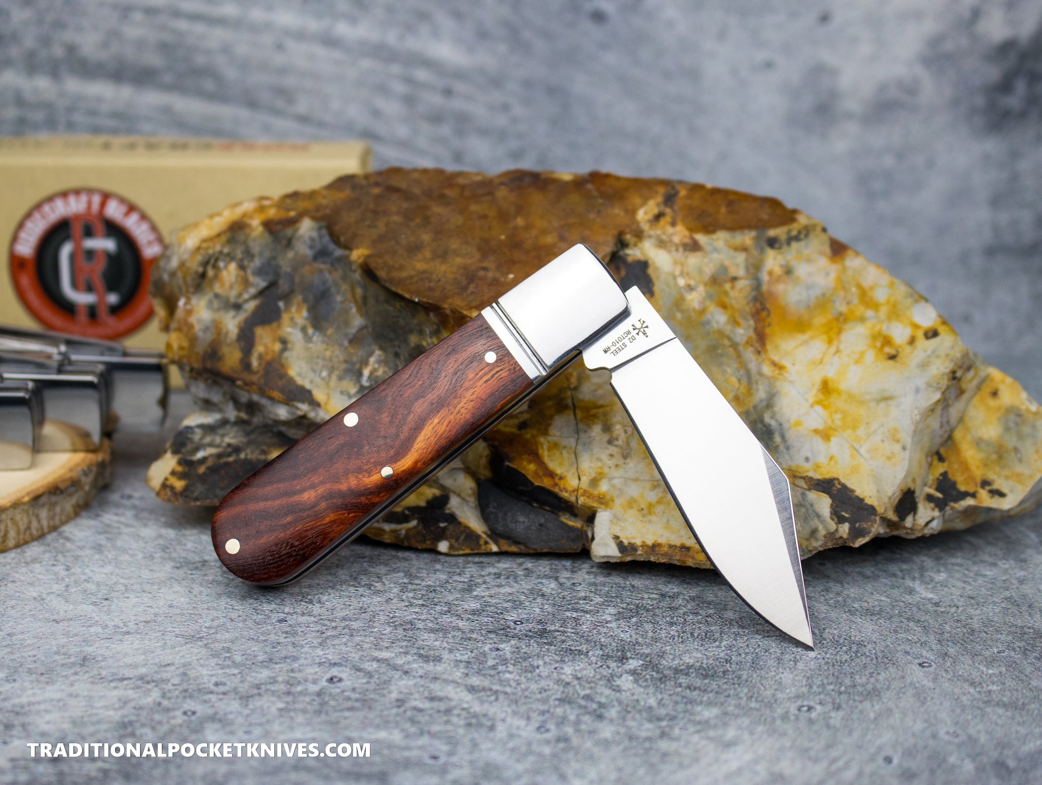 RoseCraft Blades Loosahatchie Jack Red Sandalwood (RCT010-RW) - C