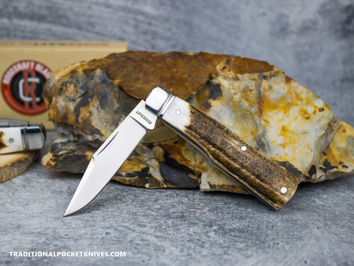 RoseCraft Blades Savage Creek Gunstock Genuine Stag (RCT014-ST)