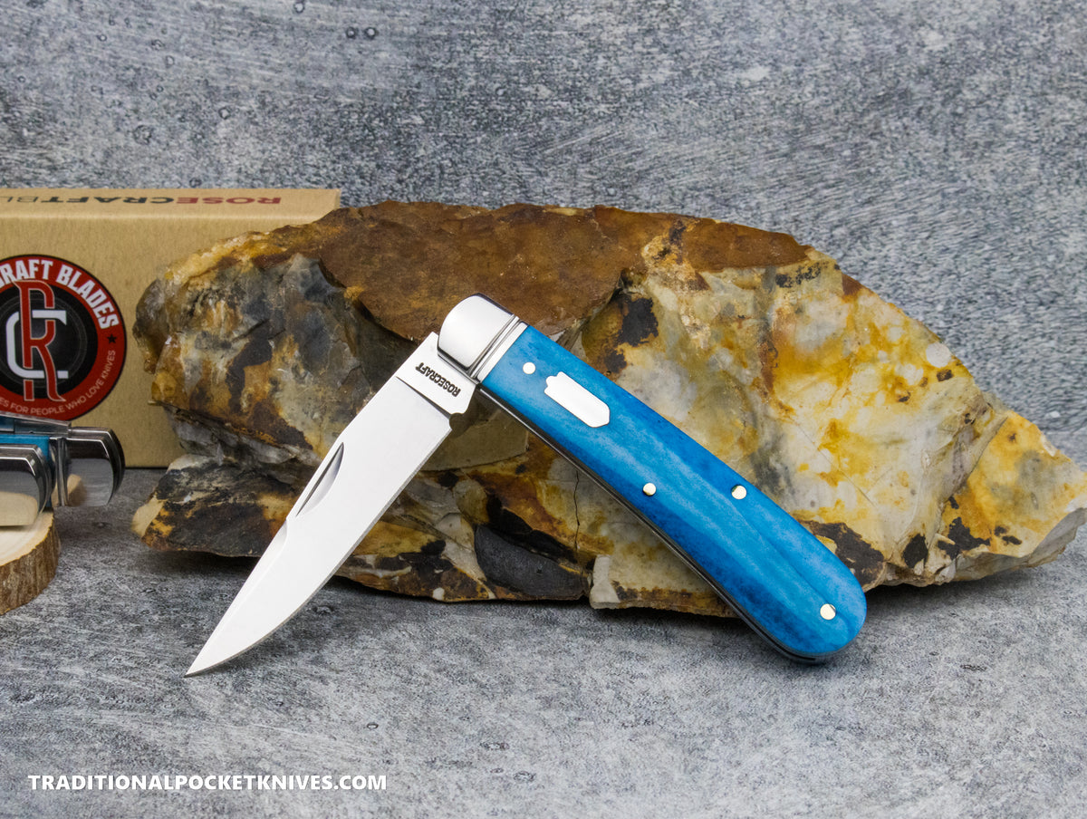 RoseCraft Blades Buffalo River Jack Bora Bora Blue Bone (RCT030-BBB)