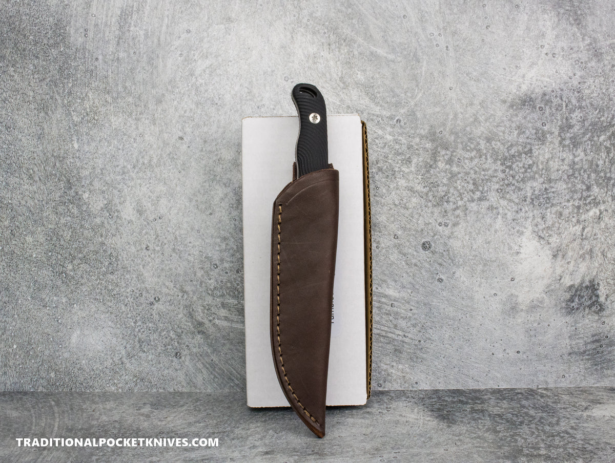 Hellbender Blade Co. Ranch Hand - Black G10 Tumbled Magnacut