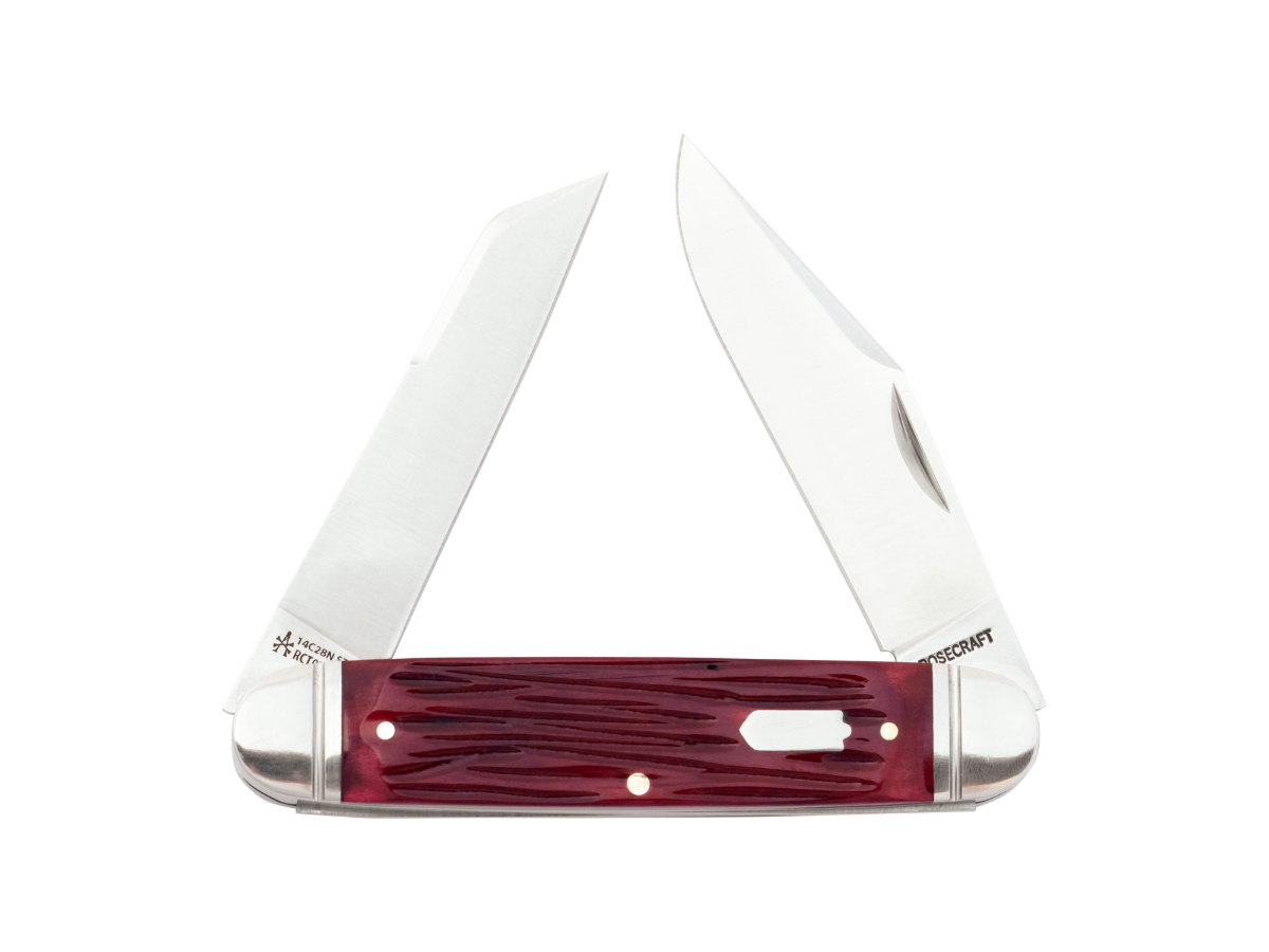 RoseCraft Blades Briarpatch Jack Red Jigged Bone (RCT012-RJB)