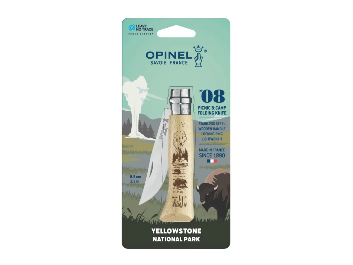 Opinel No.08 Folding Knife Yellowstone National Park