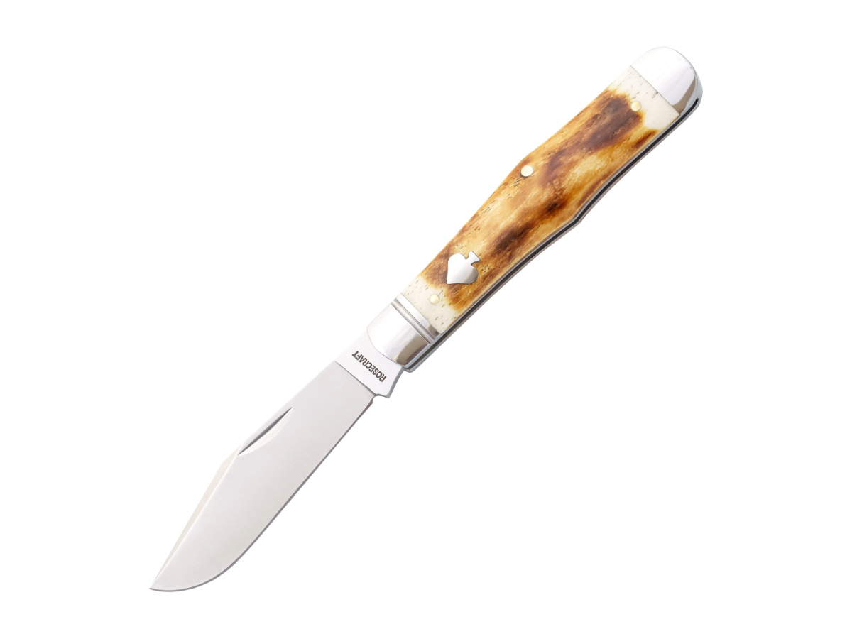 RoseCraft Blades Cumberland River Coke Bottle Toasted White Bone (RCT026-TWB)