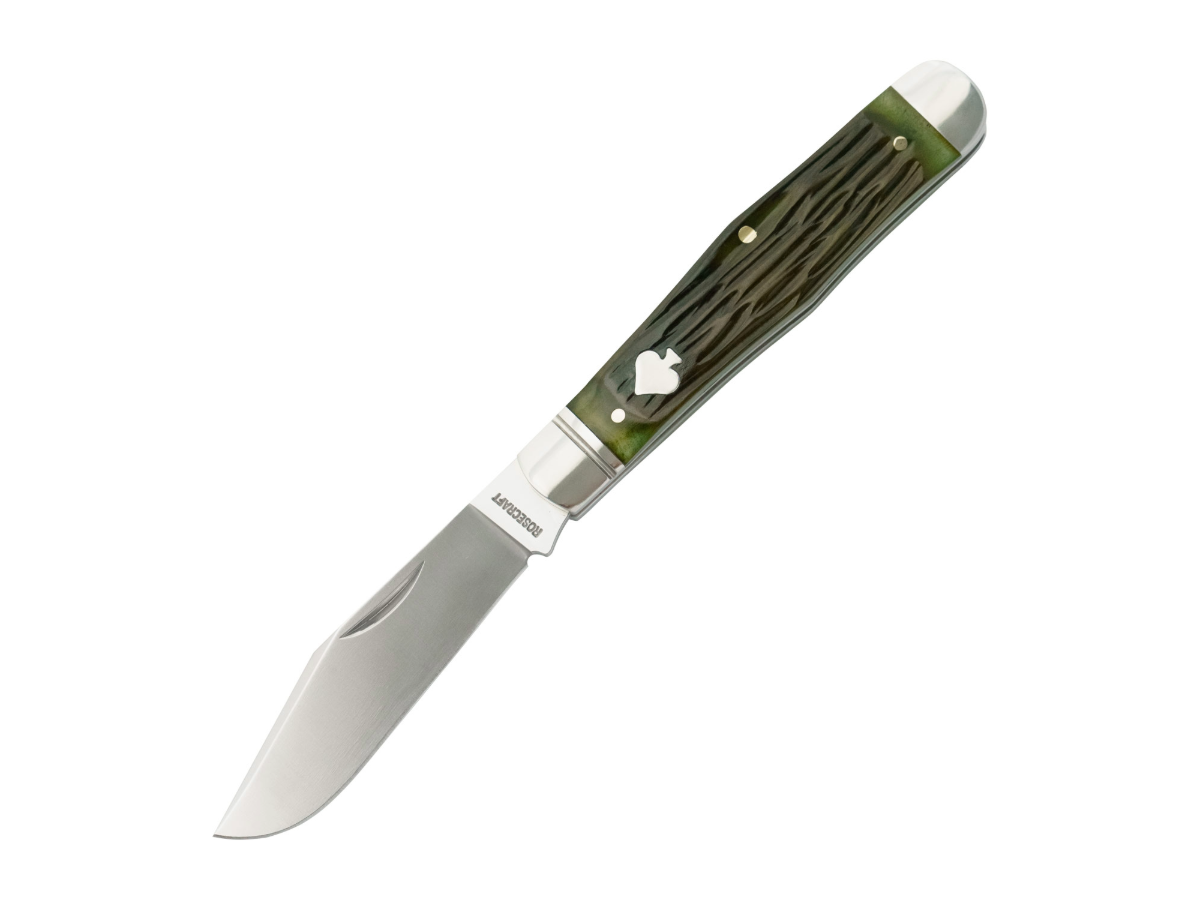 RoseCraft Blades Cumberland River Coke Bottle Vintage Jigged Bone (RCT026-VJB)