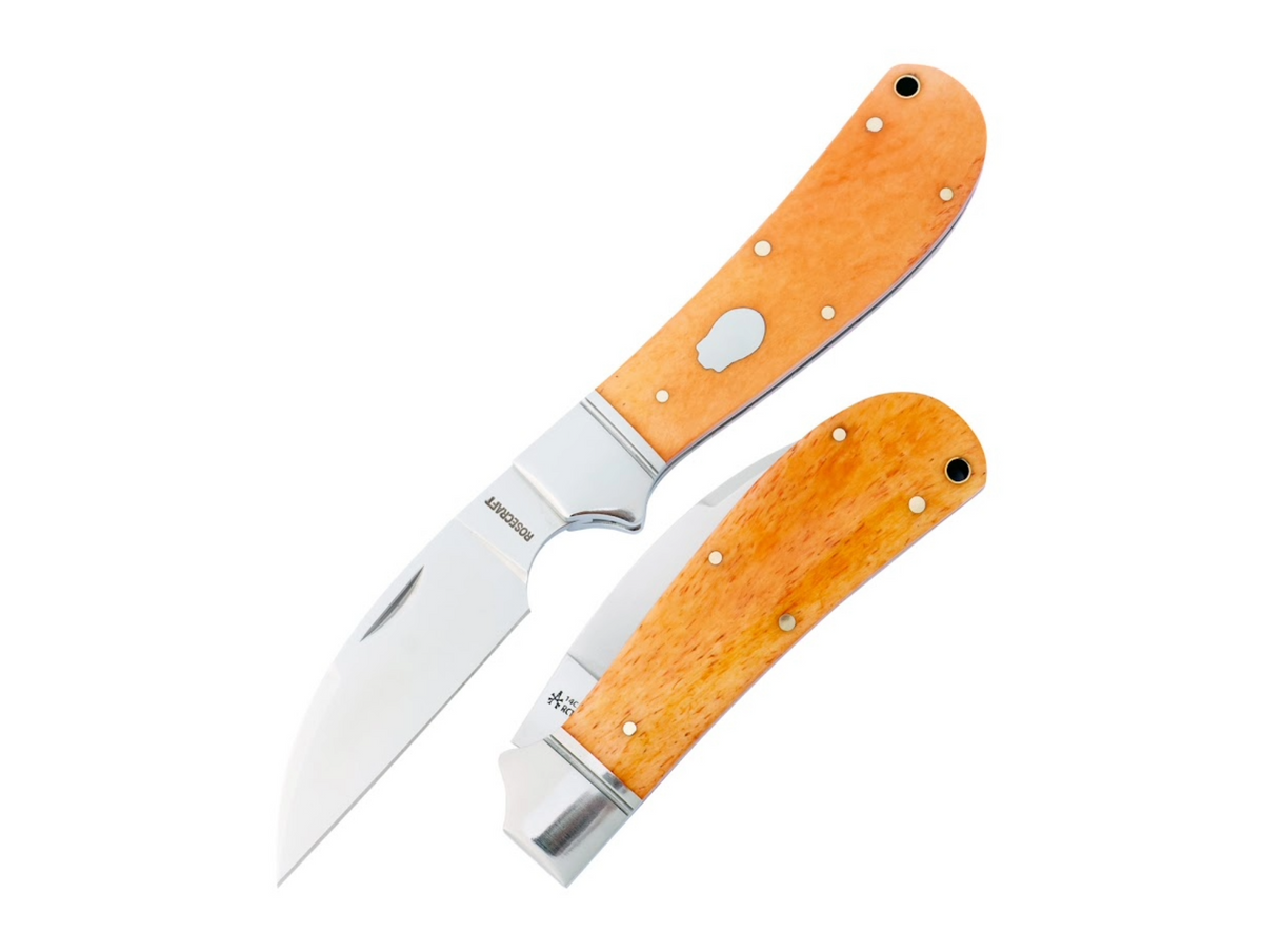RoseCraft Blades Clinch River Swayback Bourbon Bone (RCT005-2026)