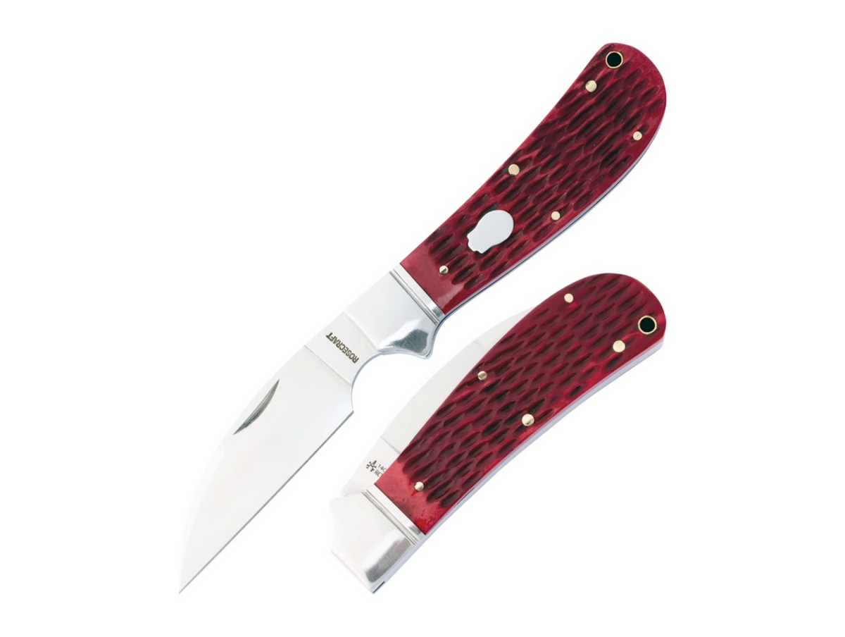 RoseCraft Blades Clinch River Swayback Red Picked Bone (RCT005-RPJ)