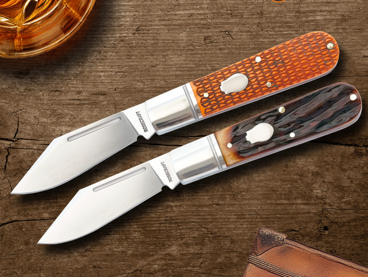 RoseCraft Blades Loosahatchie Jack Dapper Jigged Bone (RCT010-DJB)