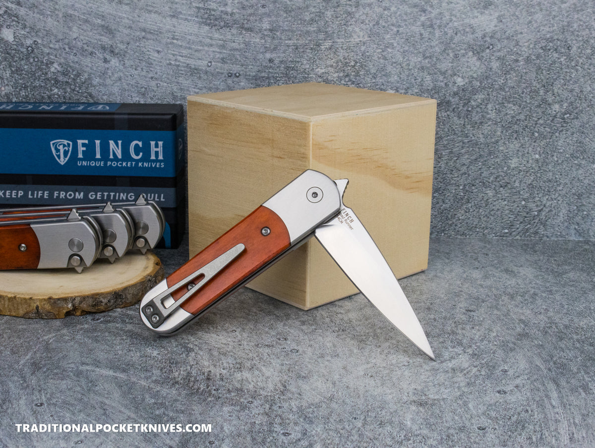 Finch RoadRunner Button Lock Honey Ridge Tan Smooth Bone