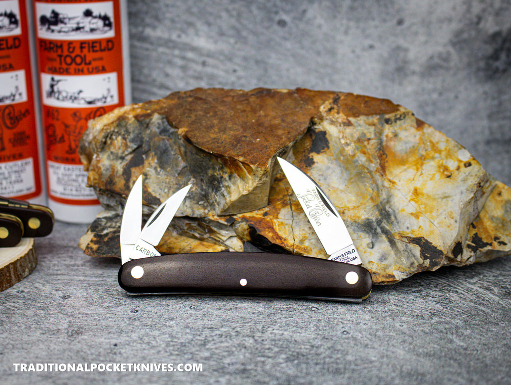 Great Eastern Cutlery #620324 Farm&Field Pocket Carver Rosedale