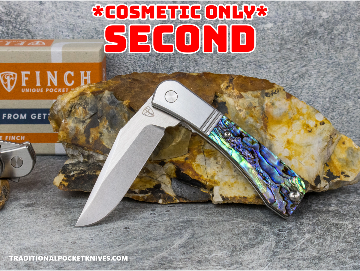 COSMETIC SECONDS: Finch Gooseneck Abalone