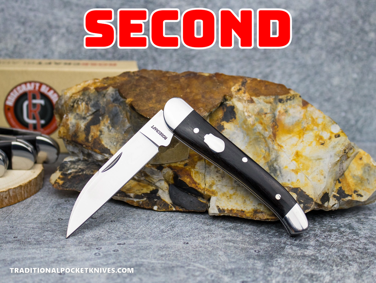 COSMETIC SECONDS: RoseCraft Blades French Broad Jack Black Sandalwood (RCT007-BW)