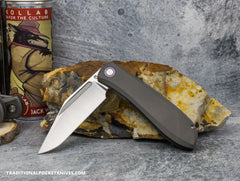 Jack Wolf Knives Scuffle Titanium Micro Milled - J.W. Kollab