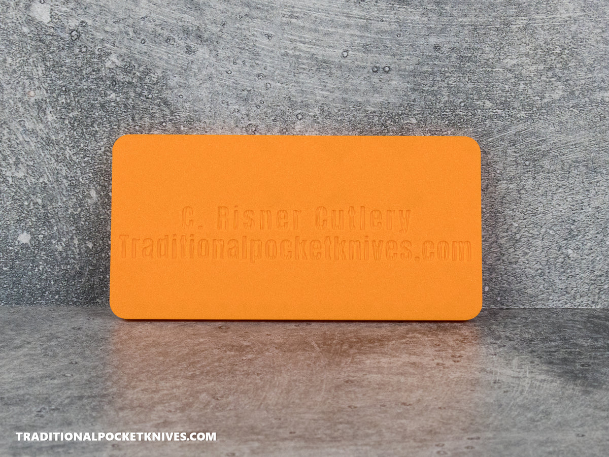 C. Risner Cutlery Cleaning Organizer Small Tray Orange V2