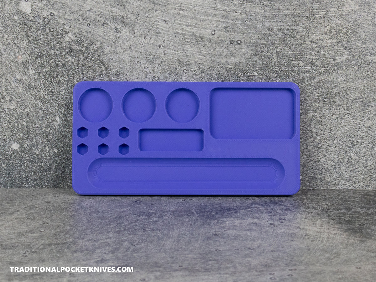 C. Risner Cutlery Cleaning Organizer Small Tray Purple V2