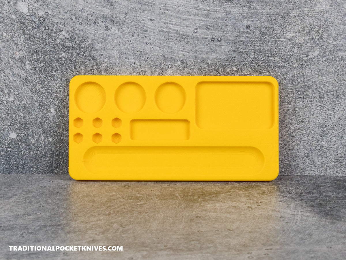 C. Risner Cutlery Cleaning Organizer Small Tray Yellow V2