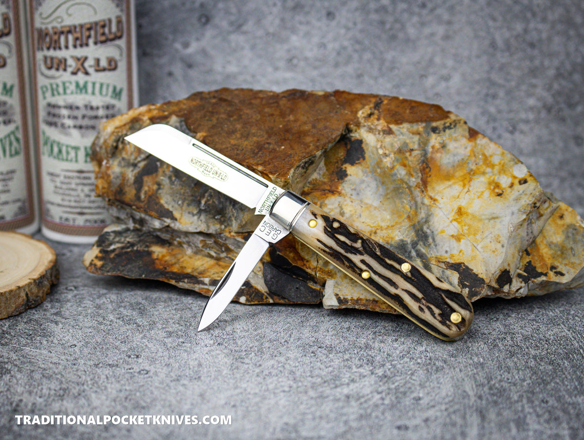 Great Eastern Cutlery #143223 Northfield UNXLD Sambar Stag #1