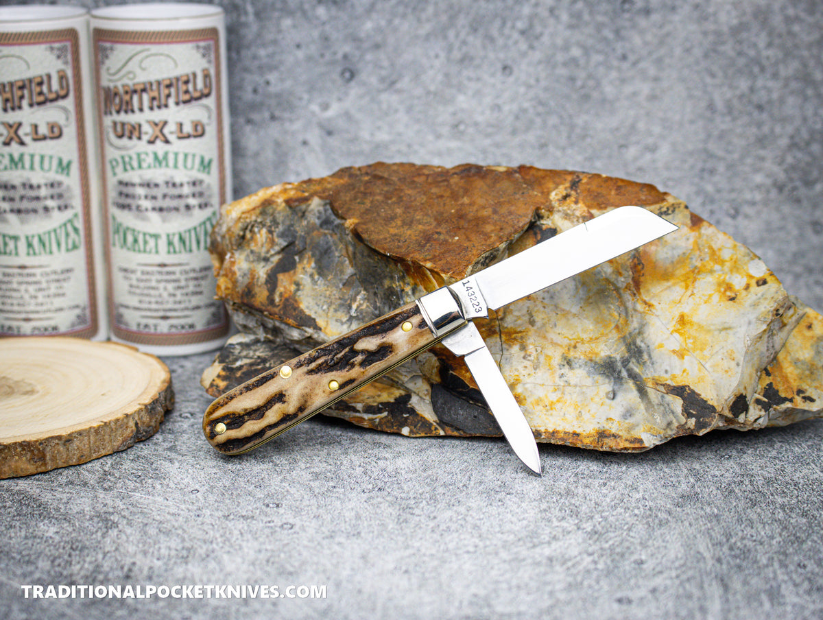 Great Eastern Cutlery #143223 Northfield UNXLD Sambar Stag