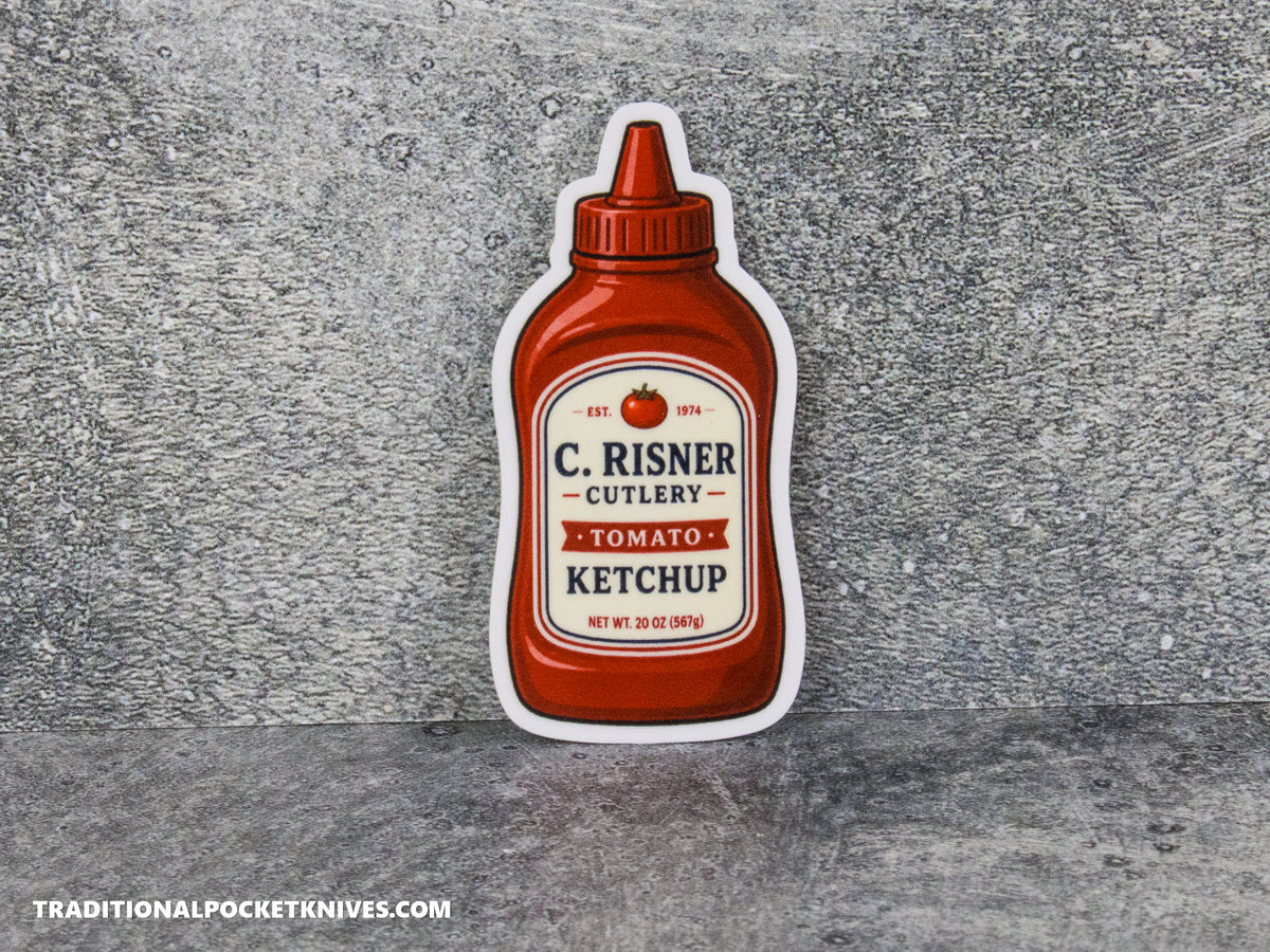 C. Risner Cutlery "Ketchup" Sticker