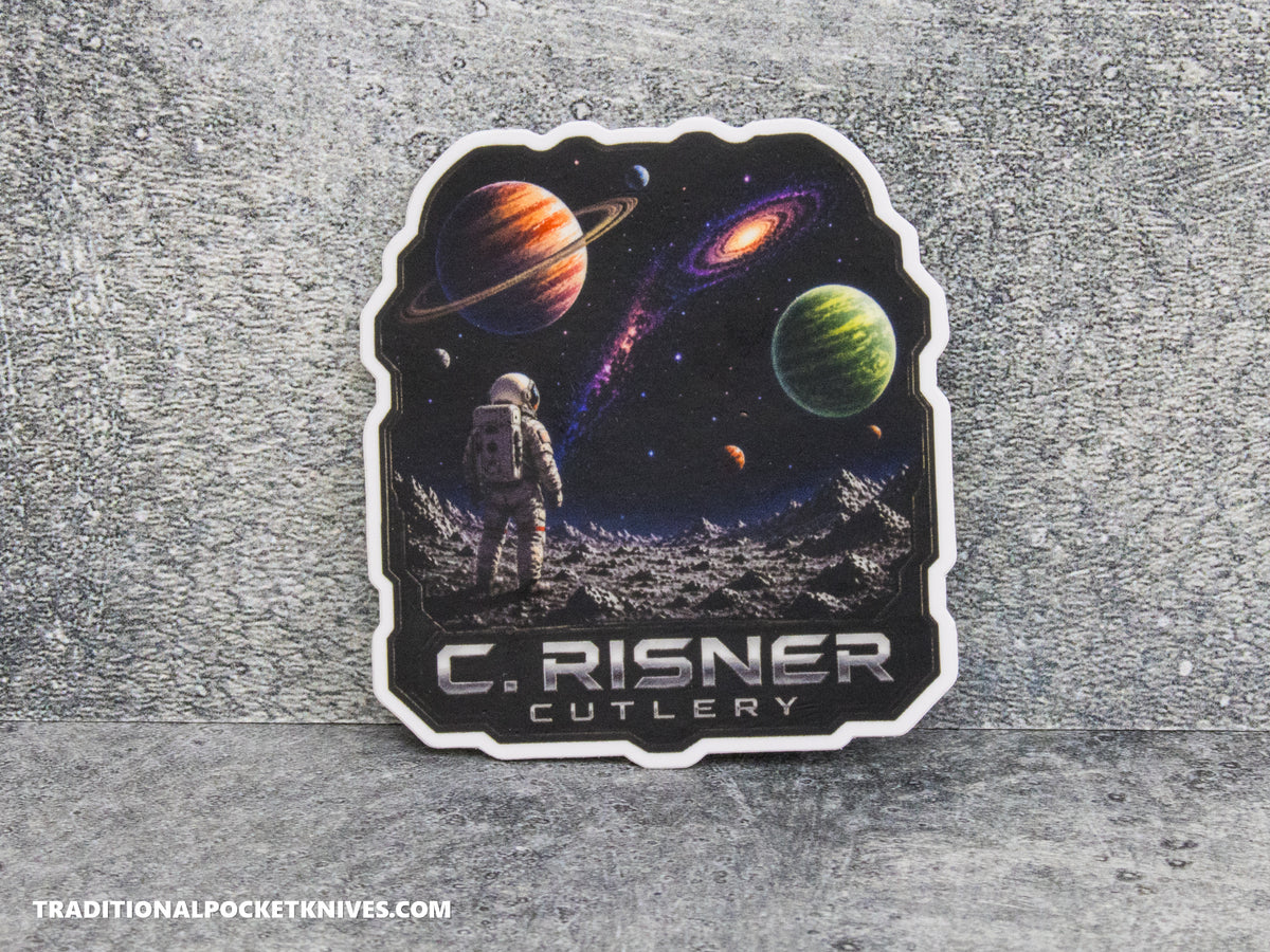 C. Risner Cutlery "Space" Sticker