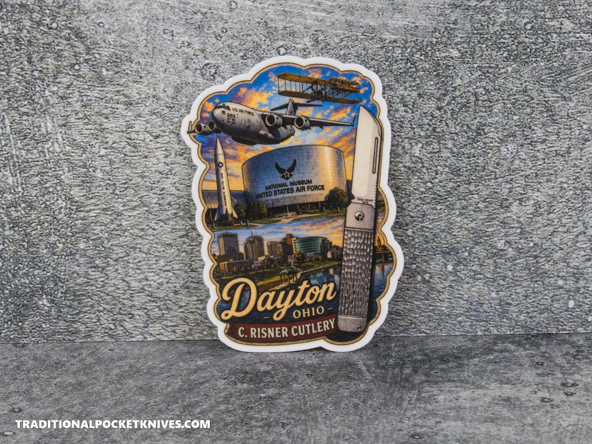 C. Risner Cutlery "Dayton C17" Sticker