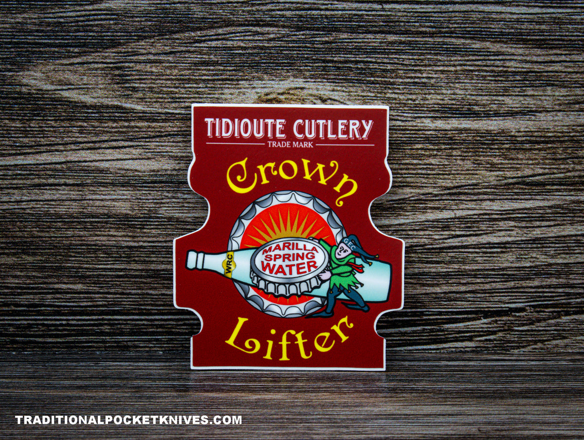 Great Eastern Cutlery #85 Crown Lifter Sticker