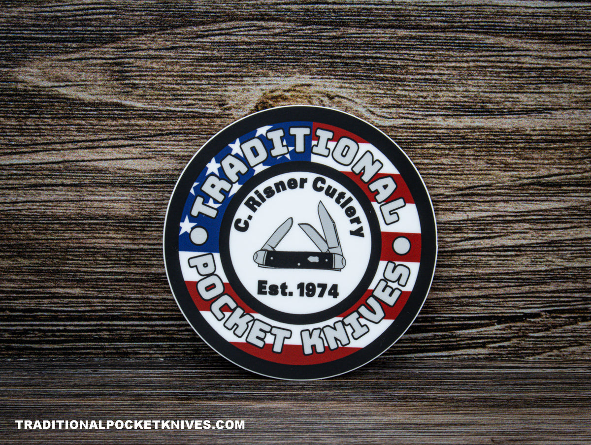 C. Risner Cutlery USA Sticker