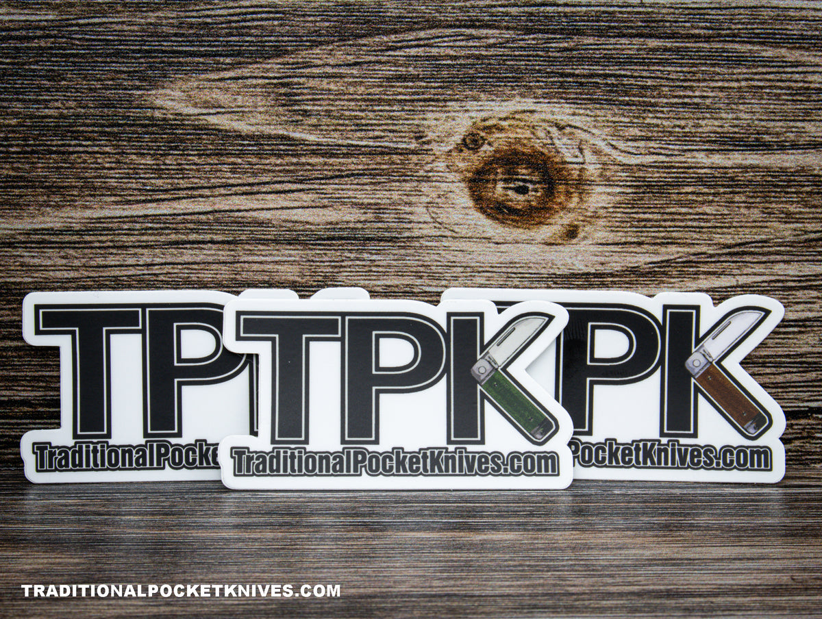 C. Risner Cutlery &quot;TPK&quot; Sticker