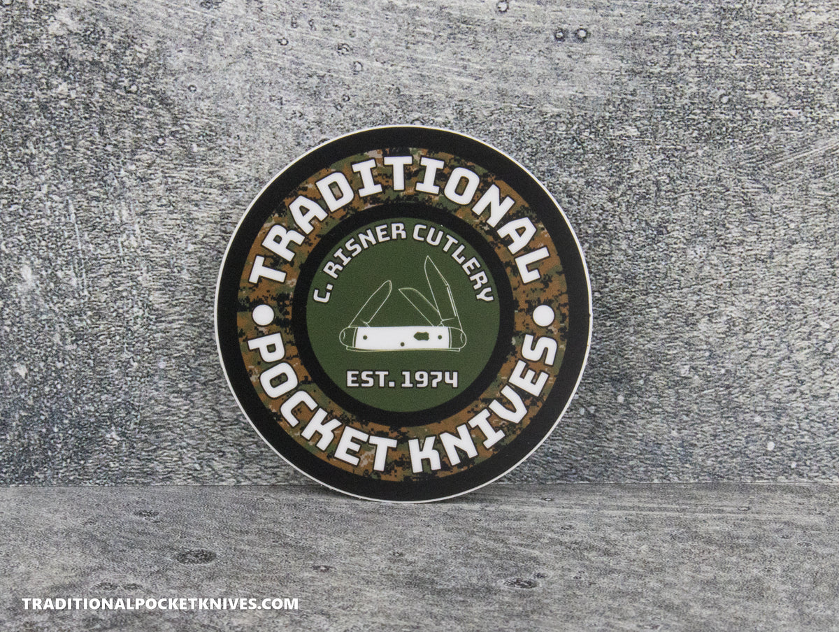 C. Risner Cutlery &quot;USMC MARPAT&quot; Sticker