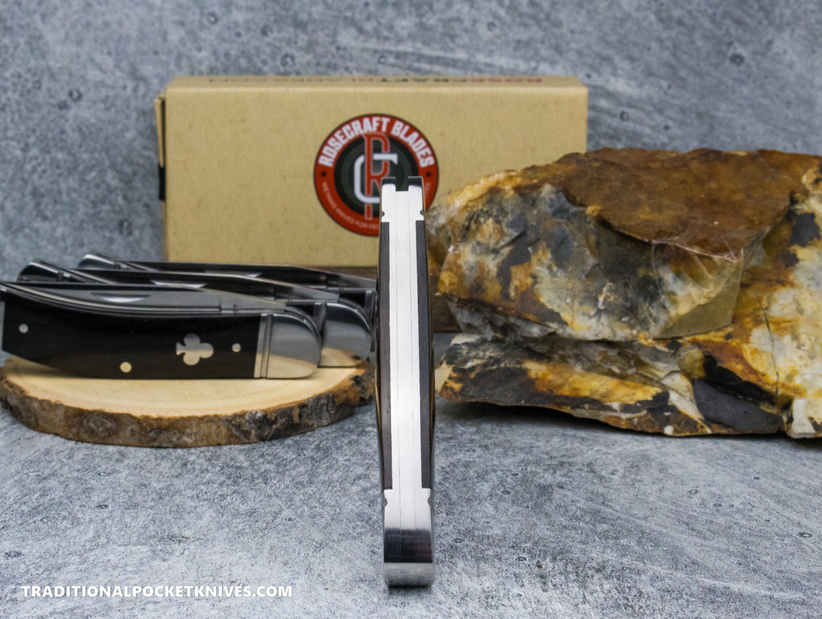 RoseCraft Blades Stinking Creek Sowbelly Black Sandalwood (RCT023-BSW)