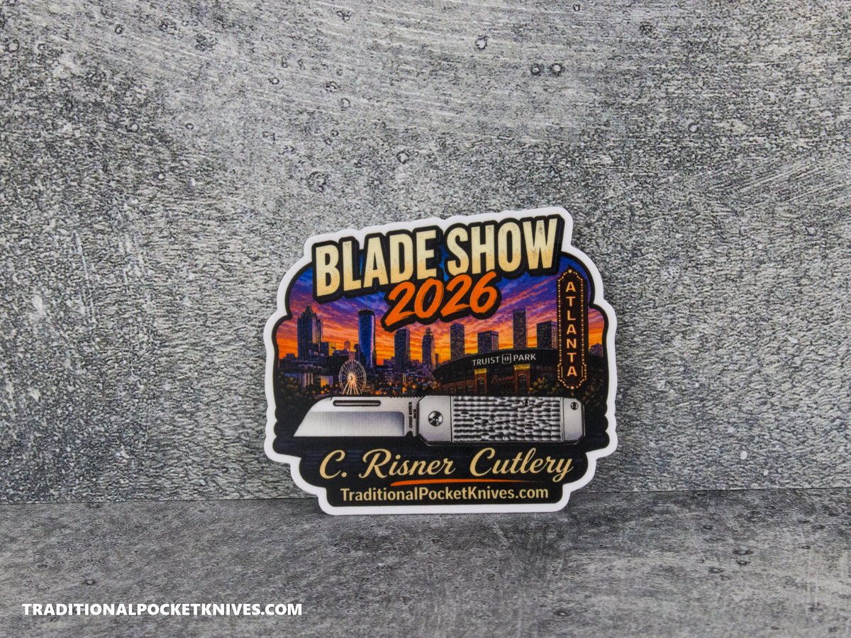 C. Risner Cutlery "Blade Show 2026" Sticker