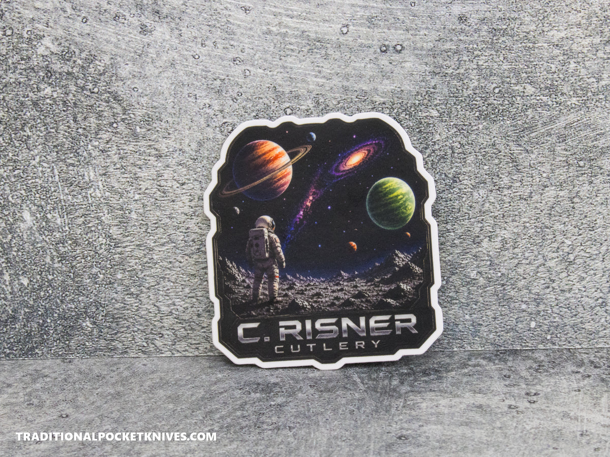C. Risner Cutlery "Space" Sticker