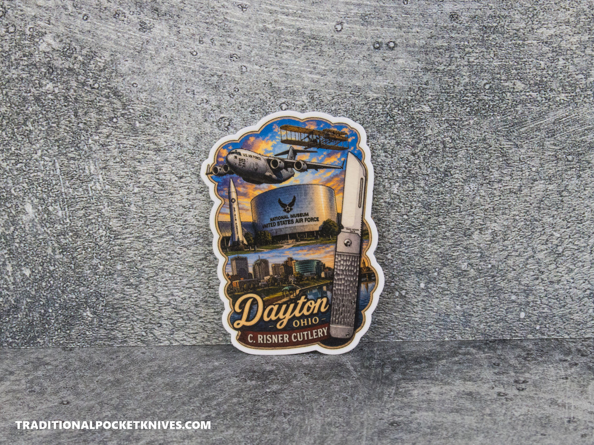 C. Risner Cutlery "Dayton C17" Sticker