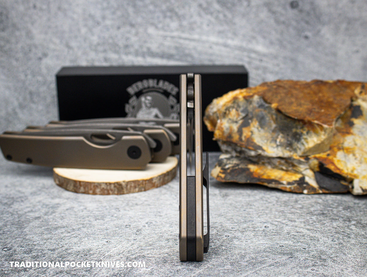 BergBlades Sweeney Full Bronze Titanium