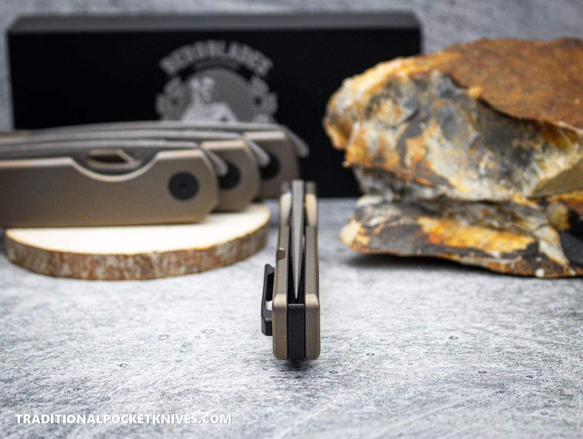 BergBlades Sweeney Full Bronze Titanium