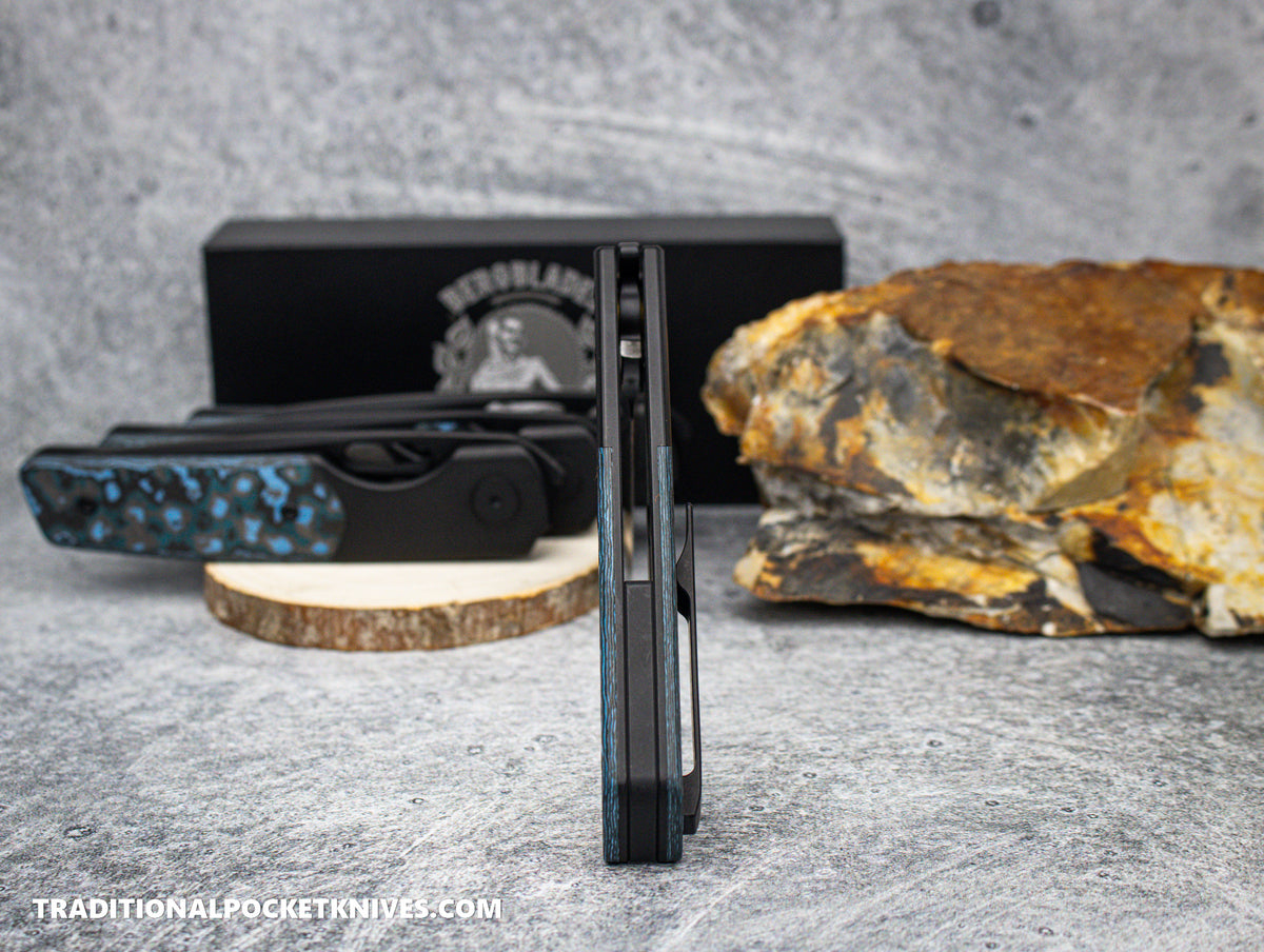 BergBlades Sweeney Fat Carbon Arctic Storm PVD Stonewash