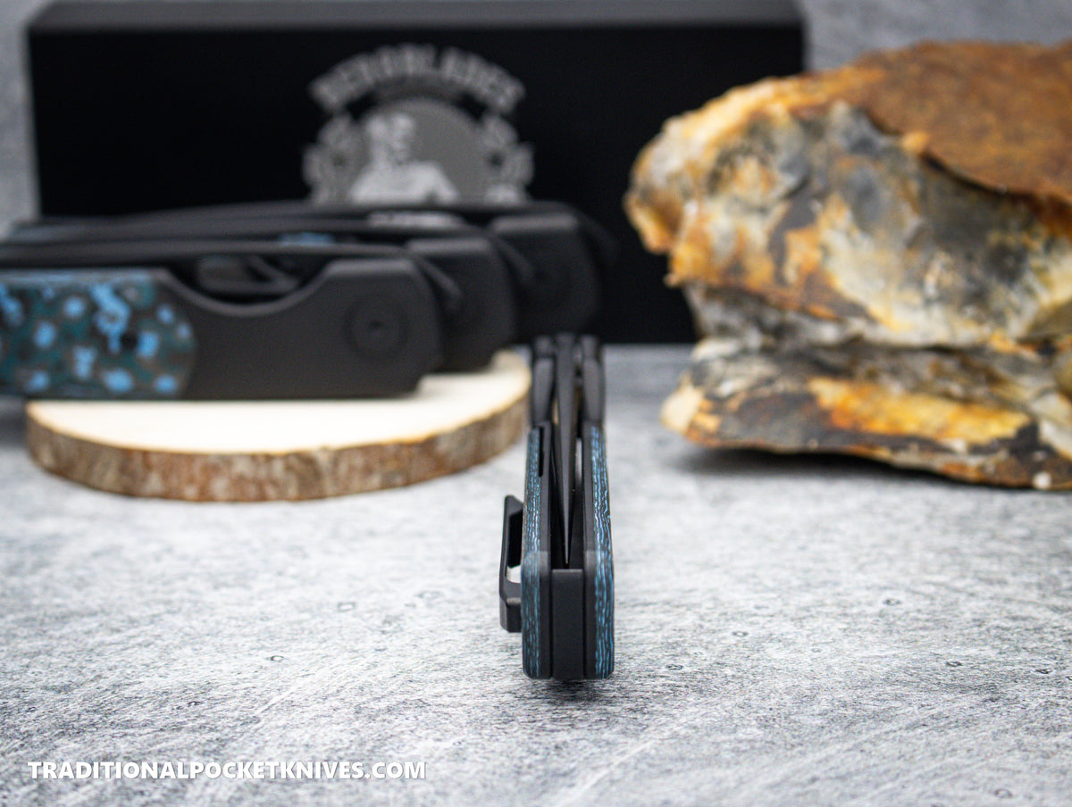 BergBlades Sweeney Fat Carbon Arctic Storm PVD Stonewash