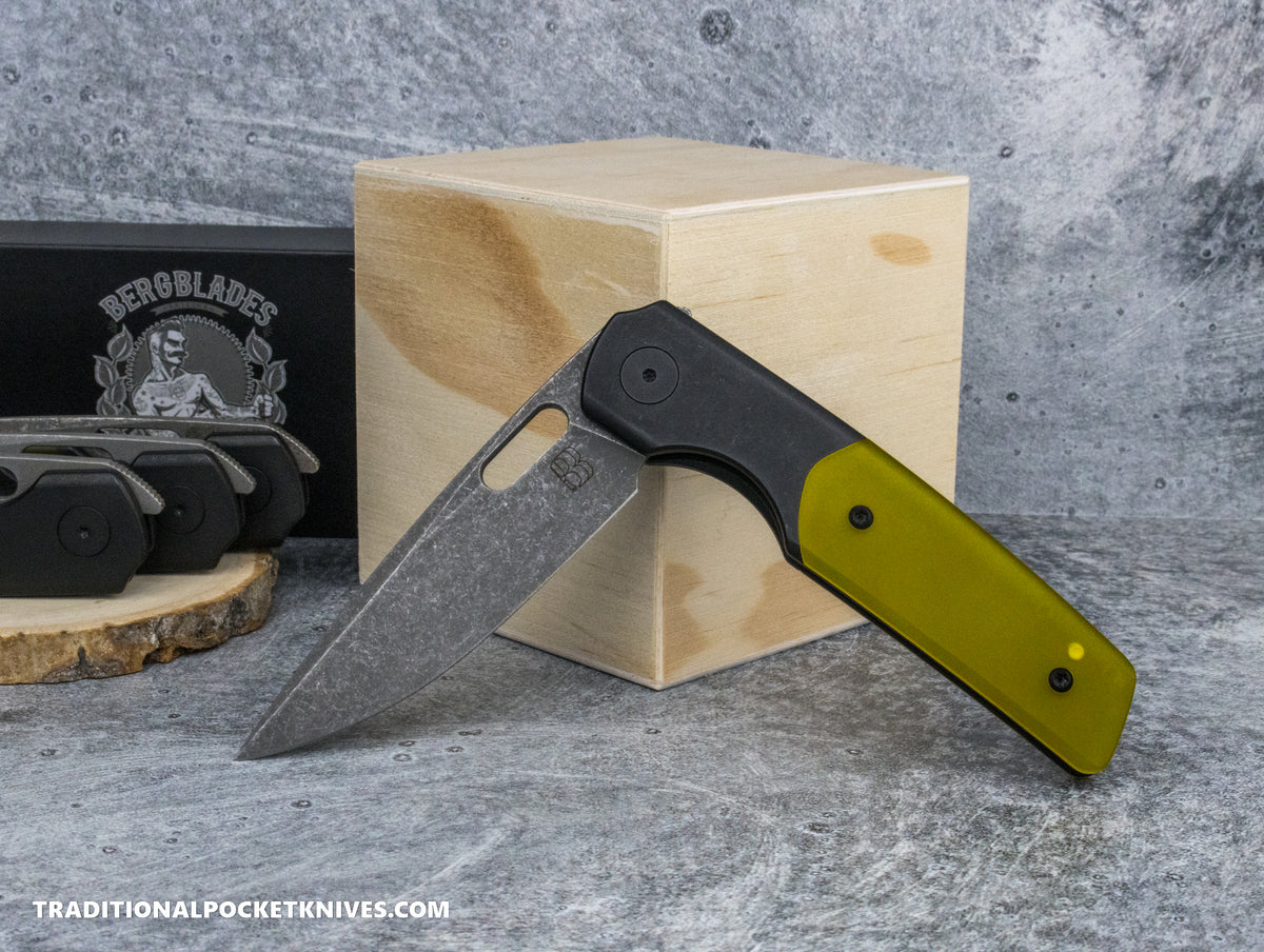 BergBlades Sweeney Ultem PVD Acidwash/Stonewash
