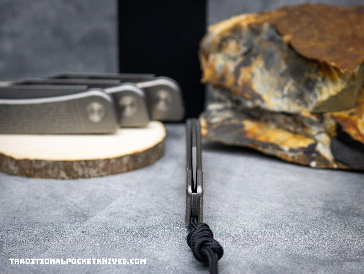 Tactile Knife Co. Exclusive Bexar Gray Jigged Titanium Magnacut