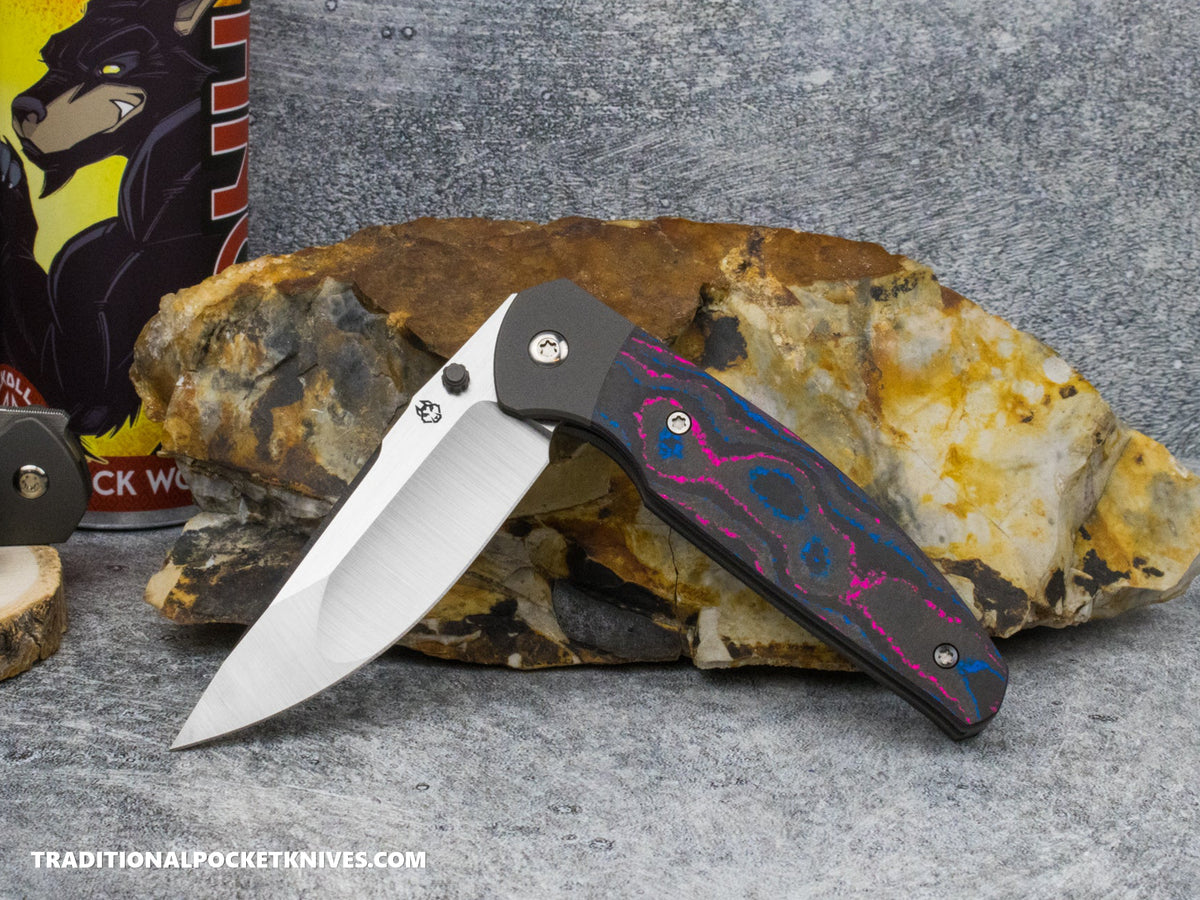 Jack Wolf Knives Tango CamoCarbon Miami - J.W. Kollab Series