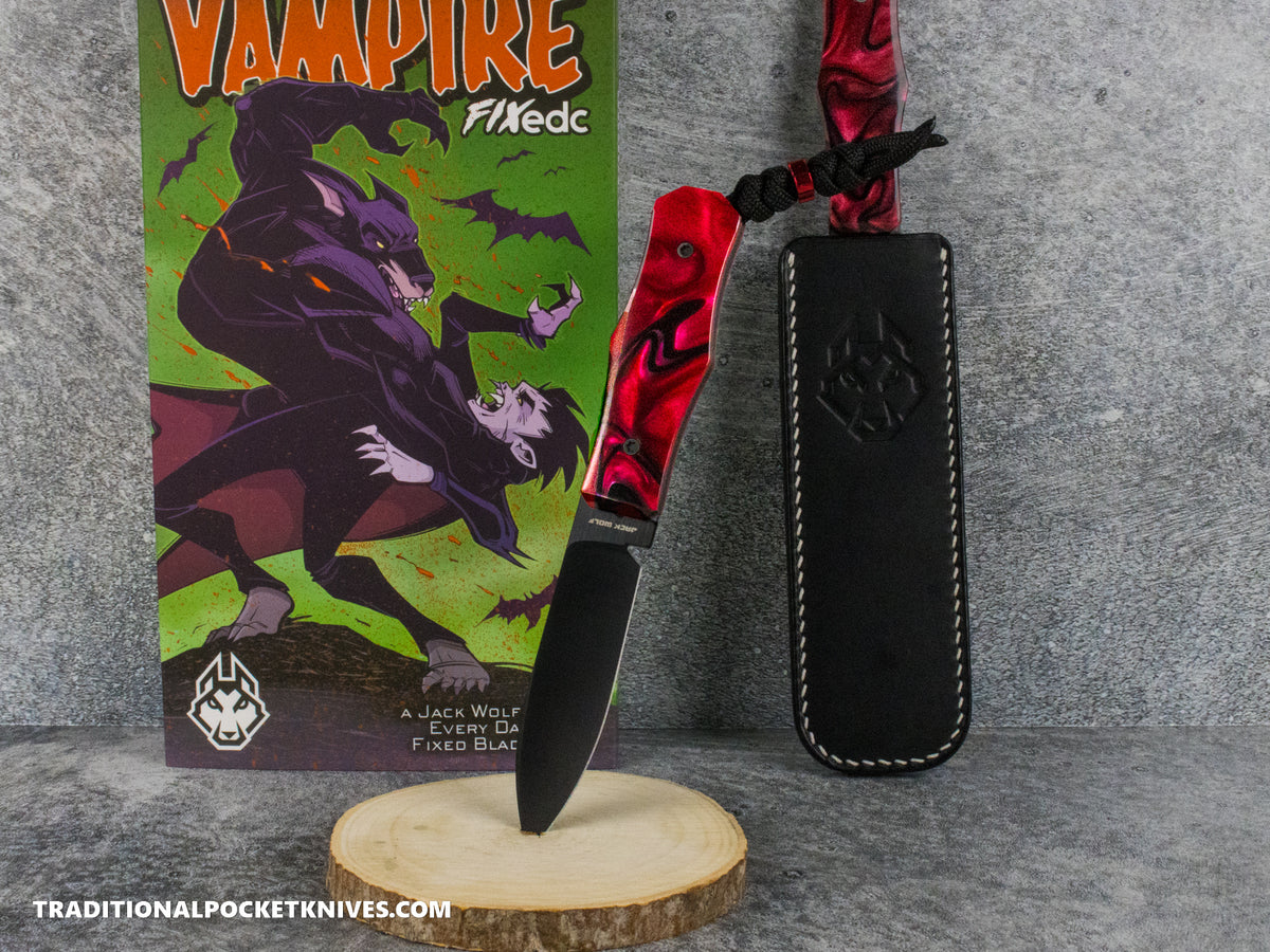 Jack Wolf Knives Vampire FIXedc Kirinite True Blood DLC Belt Satin