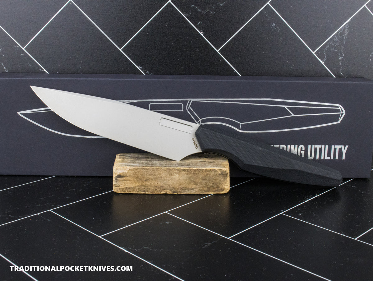 Vero Engineering: Vero Utility 5&quot; -  Black G10 Nitro-V Stonewash