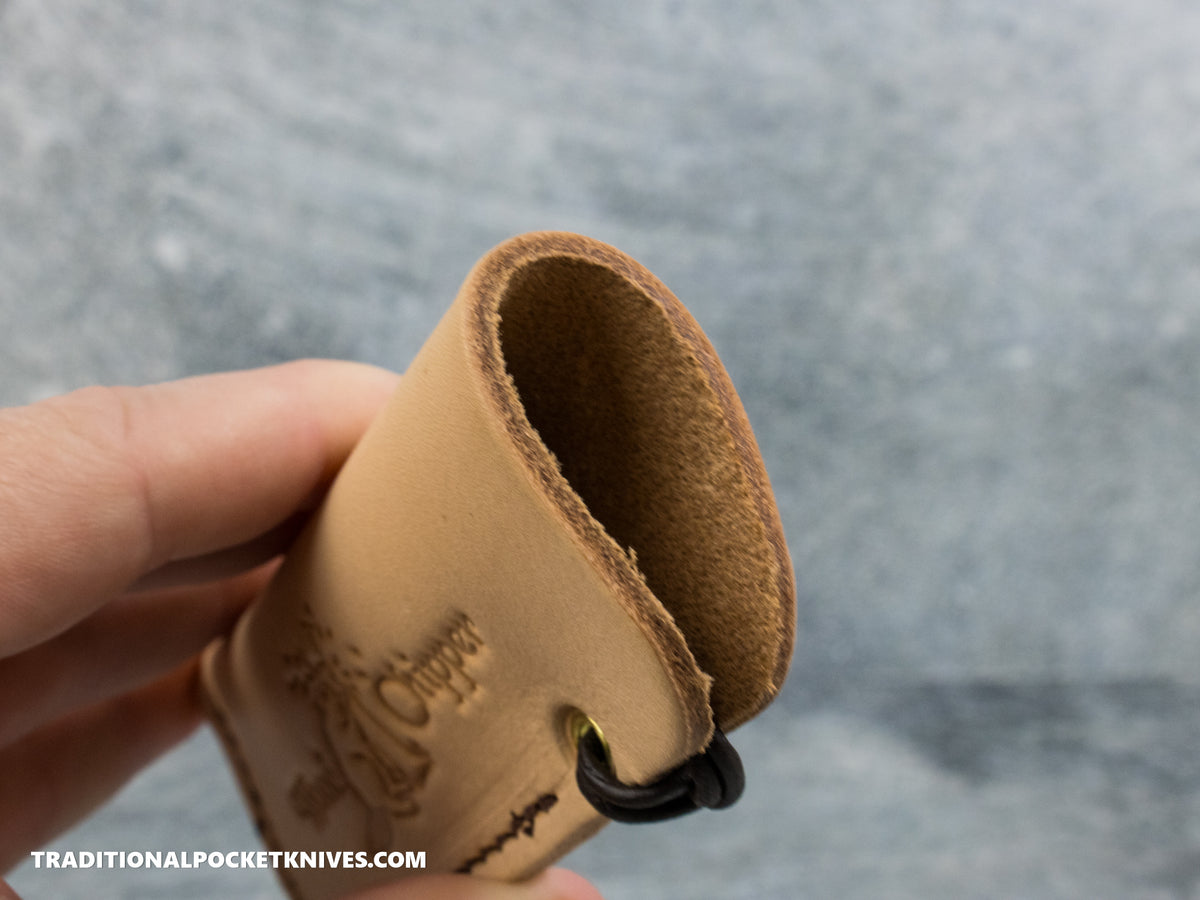 Great Eastern Cutlery Wood Chipper Leather Knife Sleeve