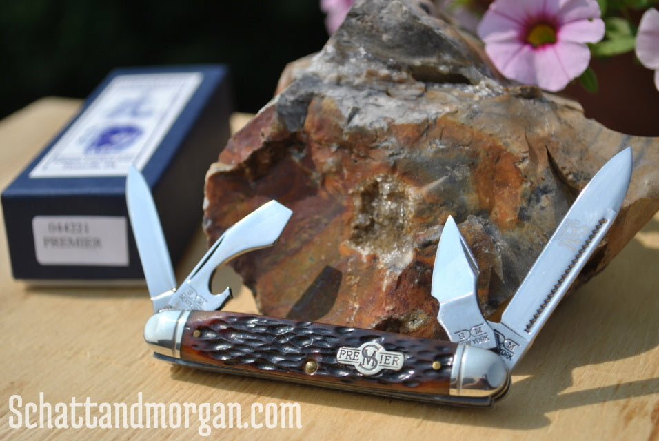 Schatt&Morgan Cutlery Premier Series: Pattern #9 - #044221 Junior Scout Knife