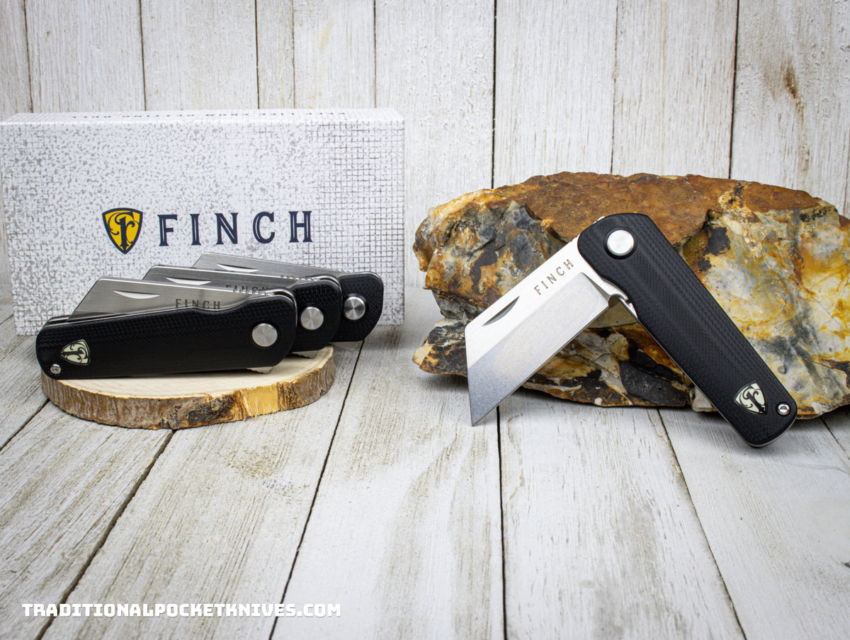 Finch Runtly G-10 Black Shiner