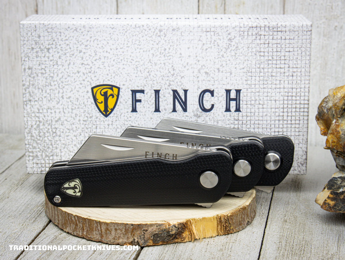 Finch Runtly G-10 Black Shiner