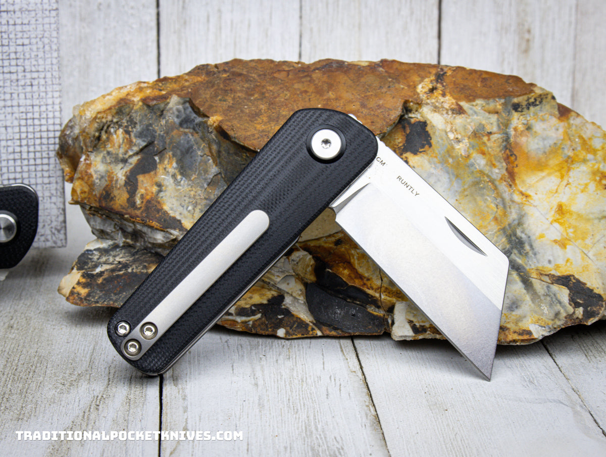 Finch Runtly G-10 Black Shiner