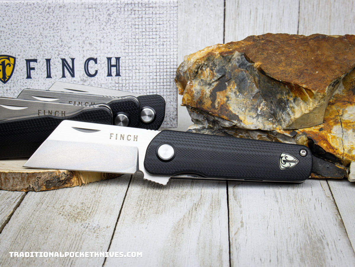 Finch Runtly G-10 Black Shiner