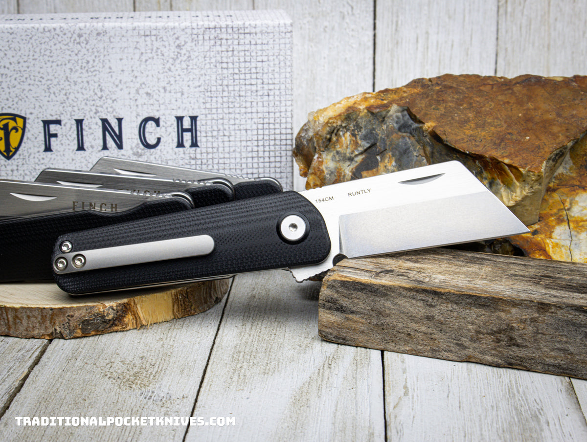 Finch Runtly G-10 Black Shiner